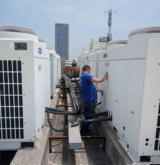 高邮中央空调制热和不制冷系统维修方法